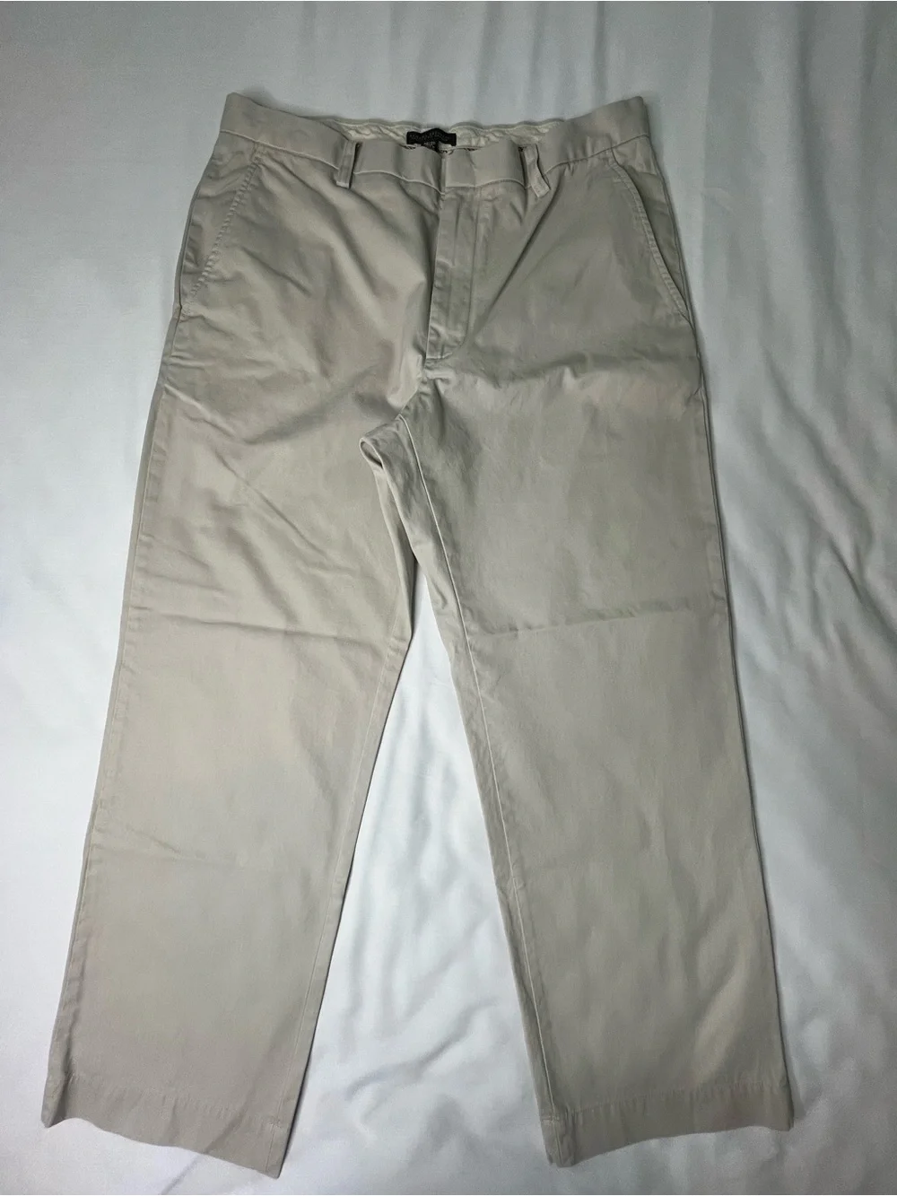 Banana Republic Chino Pants Dawson Men’s 35x30 Relaxed Fit Khaki Beige